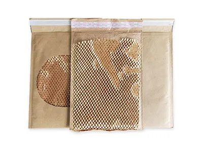What products are suitable for transport in honeycomb mailers?