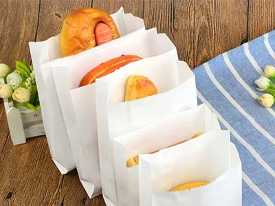 What is the difference between white paper bags and kraft paper bags?