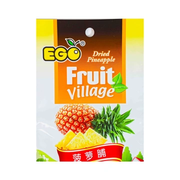 Food grade pouch for dried fruit packaging