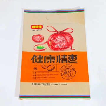Kraft paper PE laminated food pouch
